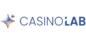 Λογότυπο CasinoLab, online καζίνο με μοντέρνο branding και υψηλής ποιότητας υπηρεσίες