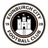 Λογότυπο της Edinburgh City Football Club με κάστρο και χρονολογία 1928