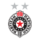 Λογότυπο Partizan με κόκκινο αστέρι και δύο ασημένια αστέρια