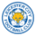 Λογότυπο Leicester City FC με κίτρινη αλεπού και λευκό λουλούδι σε μπλε κύκλο