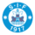 Λογότυπο της SIF 1917 με ένα κάστρο σε μπλε και λευκό φόντο