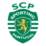 Λογότυπο Sporting Portugal με πράσινη ασπίδα και χρυσό λιοντάρι