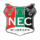 NEC Nijmegen έμβλημα κόκκινο-πράσινο-μαύρο με δύο δράκους και έτος ίδρυσης 1900